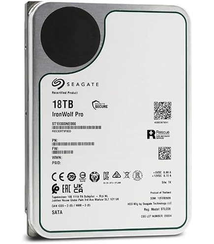 Amazon | Seagate Exos 7E10 8TB 内蔵ハードドライブ HDD - 3.5インチ