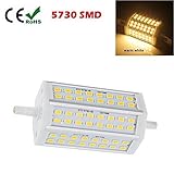 Spevert Warm white Dimmable R7S 15W SMD 5730 J118 Horizontal Plug LED Lamp J Type Double Ended Tungs