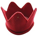 YideaHomeベビー ニット クラウン 王冠 記念 撮影 誕生日 バースデー セレモニー 結婚式 に お宮参り 退院 結婚式 赤ちゃん