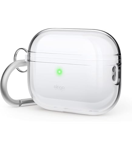 Amazon.co.jp: 【elago】 AirPods Pro2 対応 ケース クリア カバー