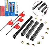 4pcs sclcr/l scmcn 12mm lathe boring bar turning tool holder