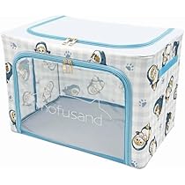 Amazon｜mofusand 折り畳み収納BOX(大) さめ｜収納ケース