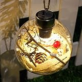 iusun Merryクリスマスツリー装飾LED電球ライトボールオーナメントクリスマスガーデンパーティーフェスティバルデコレーション