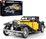Mould King 13080ハイテクレトロカーT 50積み木キット、MOCコレクションモデル自動車積み木おもちゃキット、STEM子供学習おもちゃ積み木キット（3564件）