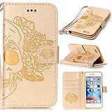iPhone6 iPhone6s ケース UNEXTATI 落下防止 耐衝撃 液晶保護 手帳型 保護カバー カード収納ホルダー付き スタンド機能 高品質 手触り良い iPhone 6 iPhone 6