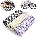 Comsmart Puppy Blanket Warm Dog Cat Flannel Blankets Bed Mat Cover with Dot Print Soft Pet Blanket f