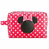 美人家 ビタットなどをを貼って使えるおむつポーチ (赤ドット)