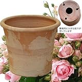 プランター 植木鉢 バラ専用鉢 テラコッタ ギリシャ製 クレタ ローズポット 38×34cm