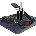 Xiser Pro Trainer エクサー プロ ステッパー 足踏み健康器具 静音 フロアマット付き 日本語説明書付き 【5年保証】 ブラック [EXMO,Inc.] XISER-STEP-MATSET-BK