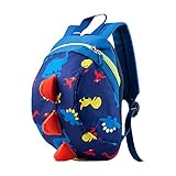 安全ハーネスバックパック、jenuther Kid 'sバックパックLittle Kidと幼児バックパックwith Leash赤ちゃんウォーキング安全紛失防止Preschoolバックパックランチボック