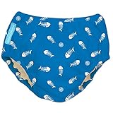 Charlie Banana Size Small Extraordinary Swim Diaper In Fish Stick On Blue by Charlie Banana