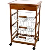 キッチンワゴン [W47 x D37 x H76cm] 家具 収納家具 キッチンワゴン