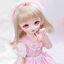 Amazon.co.jp: Meeler BJDドール 1/4 球体関節人形 女の子 39.5cm 樹脂