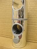 Replacement Shower Rail Head Slider Adjustable Height Bracket Replace 25mm New
