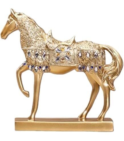 Amazon.co.jp: 富永直樹『カンタカ』馬 ウマ 午 ブロンズ像 銅像 彫像