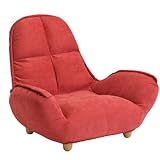 東京シンコーレザー(SUWARUSTYLE) ソファ Polga ポケットコイル入り レッド