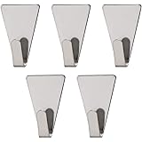 レック(LEC) 粘着ミニフック ステンレス 5個入 耐荷重:500g ホワイト H00448