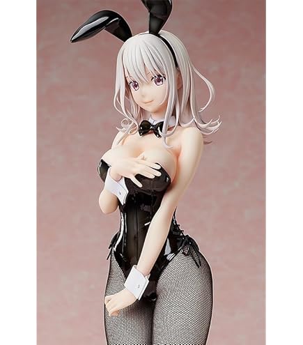 羽織イオ イラスト 白髪バニー 完成品 フィギュア 美少女フィギュア】羽織イオイラスト 白髪バニー 完成品