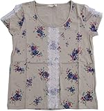 s.t.closet frabjous 花柄プルオーバー F(レディース) 淡グレー[120] 新彊綿天竺 E21017-12