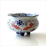 陶器の金魚鉢 [swa9376]