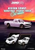 1/64 INNO 日産 SUNNY ピックアップ Truck 白 pickup ミニカー一台おまけ付き