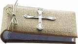Mud Pie Classic Keepsakes Spoon Cross Photo Album, Single by Mud Pie [並行輸入品]