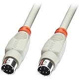 LINDY PS/2キーボード/マウスケーブル、オス/オス、2m(型番:33266)