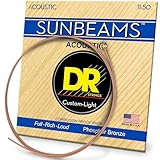 DR Strings (デーアール) アコギ弦 SUNBEAMS フォスファーブロンズ .011-.050 RCA-11 【国内正規品】