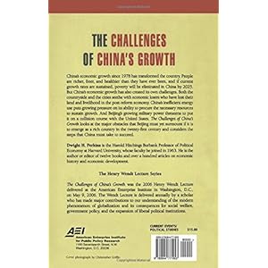 The Challenges of China's Growth (Henry Wendt Lecture)