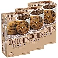 森永 チョコチップクッキー(2枚パック&times;6袋) 12枚&times;3箱