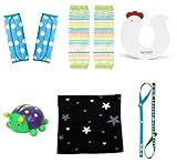 ラヴィギフト6点セットベルトカバー ブルー マシュマロ ニワトリ 昆虫A 腹巻シルバー ホルダーGW lv-g09‐60