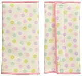 丸和貿易 抱っこひもやシートベルト用のよだれカバー ポジート ベルトカバー スウィートドット 2枚セット