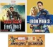 【早期購入特典あり】アイアンマン3 MovieNEX (期間限定)マーベル・スタジオ10周年記念 オリジナル・ステッカー付き [Blu-ray]