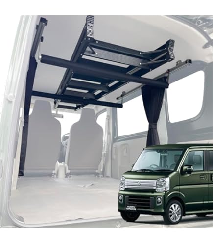 Amazon | スズキ エブリイワゴン【DA17V DA17W】 マルチルーフバー