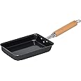 和平フレイズ(Wahei freiz) 鉄黒皮 玉子焼き器 12×17cm 日本製 IH・ガス対応 だし巻き 厚焼き 厳選素材 GR-9746