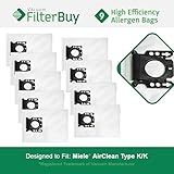 9 - Miele KK Vacuum Bags, Miele Part 05588951. Designed by FilterBuy to replace Miele AirClean KK Va