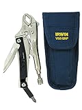 IRWIN VISE-GRIP Locking Multi-Pliers with Pouch, Curved Jaw, 5', 1923492 [並行輸入品]