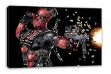 Marvel Deadpool Wade Wilsonスーパーヒーロー4キャンバス壁アート 44" X 26" DP_1959