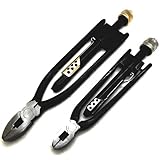 Simplyシルバー – 6 " & 9 " Aircraft安全ワイヤツイストねじれツイスターペンチツールセット自動ロック