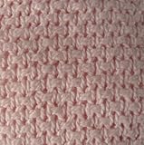 ベビーピンクパステルMini Afghan Blanket Throw 45 " x 40 "