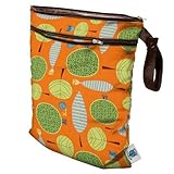 Planet Wise Wet/Dry Diaper Bag - Orange Woods by Planet Wise Inc. [並行輸入品]