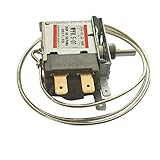 Hommy AC 250V 6A 2ピン端子冷凍庫冷蔵庫サーモスタット