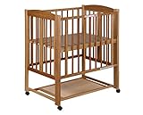 ベビーベッド ハイタイプ 折りたたみ 日本製 ミニ ワンタッチプチ/ナチュラル