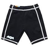 AQA キッズ用ラッシュパンツ水着 sw1809 90cm ブラック