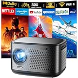 ULTIMEA プロジェクター 家庭用 Netflix搭載 FHD1080P プロジェクター 天井800ANSI ルーメン