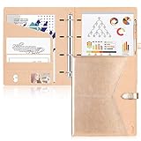 クリップボード A4 バインダー Toplive 高級PUレザー ルーズリーフ バインダー ノートカバー 収納ポケット搭載 ペンホルダー付き