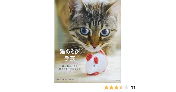 猫あそび手芸 猫が夢中になる編みぐるみのおもちゃ25 サラ エリザベス ケルナー 本 通販 Amazon