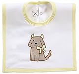 Plus Nao(プラスナオ) よだれかけ ベビー スタイ 赤ちゃん 小物 動物 防水 四角 アニマル ぞう くま フラワー セーラー ネクタイ 雑貨セー - I