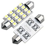 EcloudShop 1042ミリメートル163528 SMD LEDホワイトドーム花飾りナンバープレートの電球