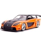 Amazon | JADATOYS 1:24 F&F HAN'S MAZDA RX-7 Veilside w/HAN